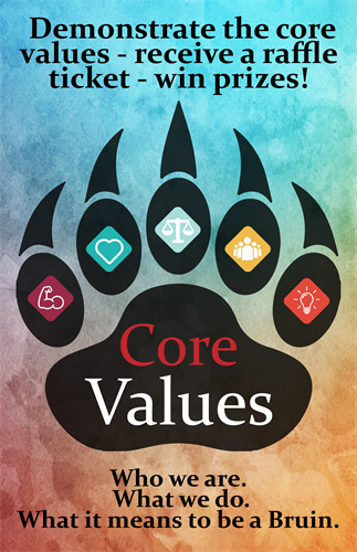 CORE Values Raffle Opportunity